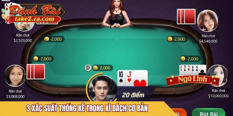 3 xác suất thống kê trong Xì Dách cơ bản