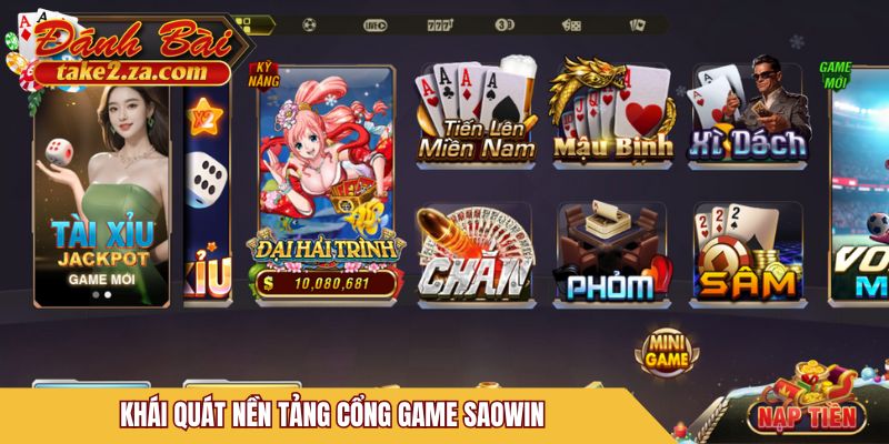 Khái quát nền tảng cổng game Saowin